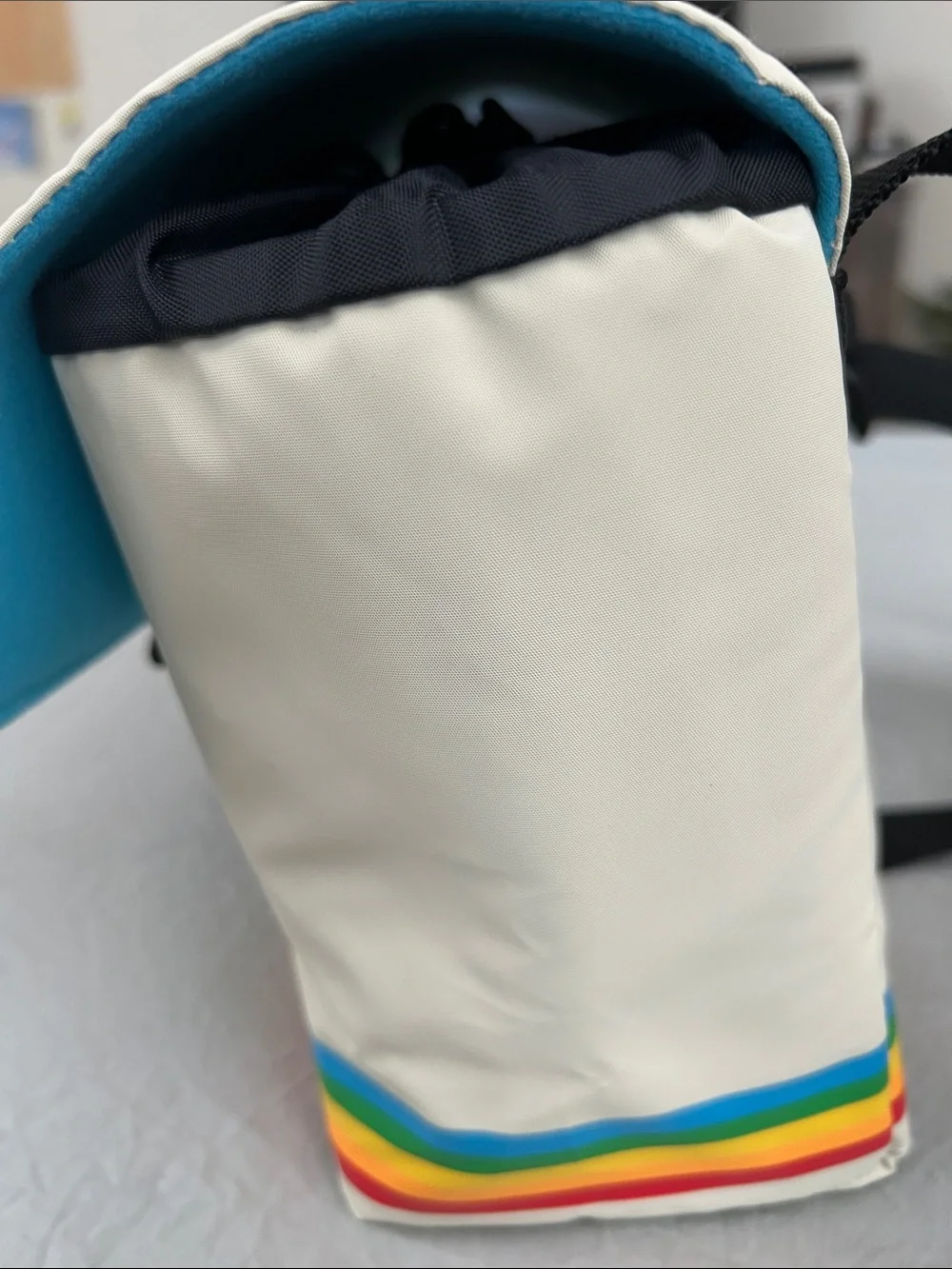 Polaroid Originals Retro Camera Bag with Rainbow Stripe